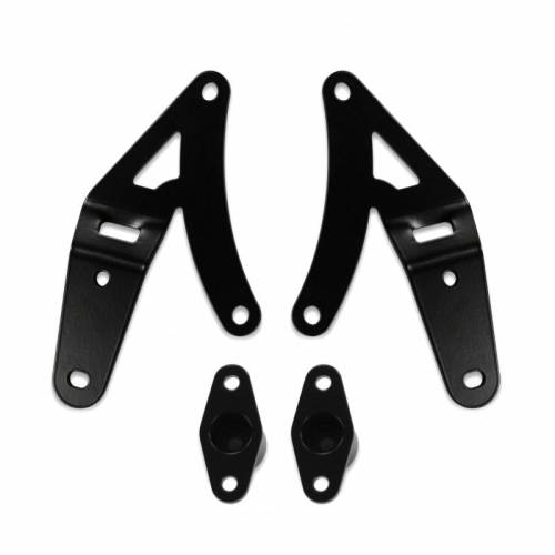 Cognito Motorsports - 360-90361 | Cognito KC HiLiTES Pro 6 Light Bracket Kit For 14-21 Polaris RZR XP 1000 / XP Turbo / Turbo S 2 Seat Roll Cage