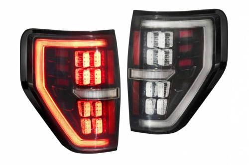 Morimoto - LF721 | Morimoto XB LED Tail Lights For Ford F-150 | 2009-2014 | Pair, Smoked