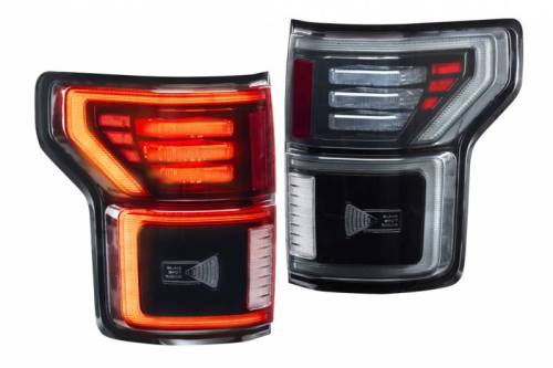 Morimoto - LF722 | Morimoto XB LED Tail Lights For Ford F-150 | 2015-2020 | Pair, Red