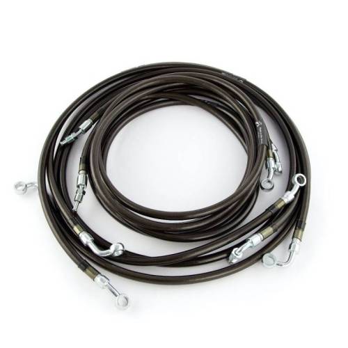 Cognito Motorsports - 360-90921 | Cognito Long Travel Front Brake Line Kit for 14-21 Polaris RZR XP