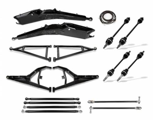 Cognito Motorsports - 360-P0866 | Cognito RZR Long Travel Suspension Package with Demon Axles for 18-21 Polaris RZR RS1