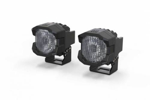 Morimoto - BAF092 | Morimoto 1Banger HXB LED Pod Lights | Pair, Flood, White Lights