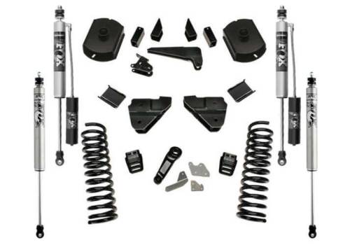 SuperLift - K124FX | Superlift 4 Inch Dodge Suspension Lift Kit with Fox 2.0 Resi Shocks (2014-2018 Ram 2500 4WD | Diesel)