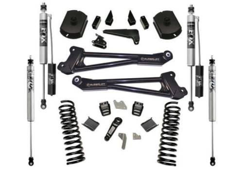 SuperLift - K125FX | Superlift 4 Inch Suspension Lift Kit with Fox 2.0 Resi Shocks (2014-2018 Ram 2500 4WD)