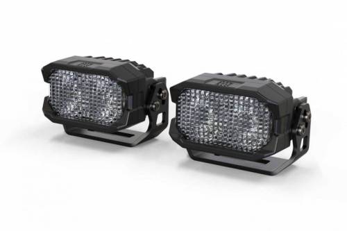 Morimoto - BAF102 | Morimoto 2Banger NCS LED Pod Lights | Pair, Flood, White Lights