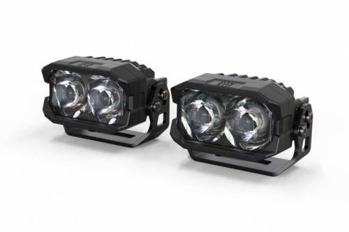 Morimoto - BAF104 | Morimoto 2Banger NCS LED Pod Lights | Pair, Spot, White Lights