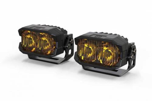 Morimoto - BAF107 | Morimoto 2Banger NCS LED Pod Lights | Pair, Combo, Yellow Lights