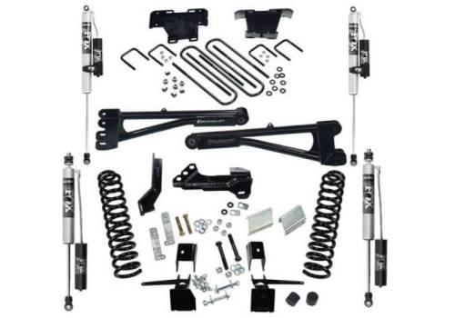 SuperLift - K165FX | Superlift 4 Inch Radius Arm Suspension Lift Kit With Fox 2.0 Resi Shocks (2017-2022 F250, F350 Super Duty | Diesel)