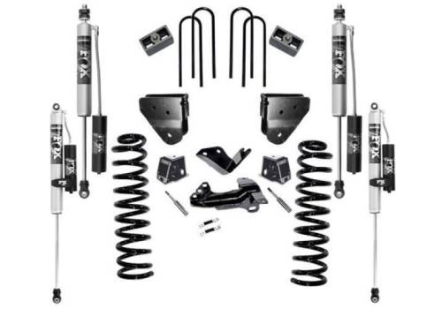 SuperLift - K796FX | Superlift 4 inch Suspension Lift Kit with Fox Resi Shocks (2005-2007 F250, F350 Super Duty 4WD | Diesel)