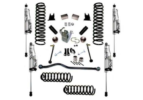 SuperLift - K927FX | Superlift 4 inch Suspension Lift Kit with Fox Resi Shocks (2007-2018 Wrangler JK 4WD)