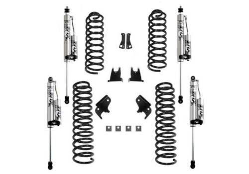 SuperLift - K931FX | Superlift 2.5 inch Suspension Lift Kit with Fox Resi Shocks (2007-2018 Wrangler JK Unlimited 4WD)