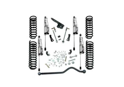 SuperLift - K941FX | Superlift 4 inch Suspension Lift Kit with Fox Resi Shocks (2007-2018 Wrangler JK Unlimited 4WD)