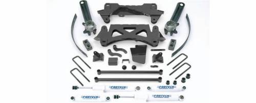 Fabtech Motorsports - 1995-2004 Toyota Tacoma 6 Cyl 2/4WD 6 Lug 6 Inch Performance System with Performance Shocks