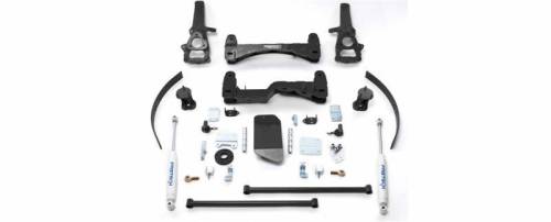 Fabtech Motorsports - 2006-2008 Dodge 1500 4WD 6 Inch Basic System with Performance Shocks