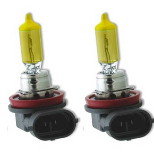 Recon Truck Accessories - 2649006SY | Recon 9006 12V 55W Headlight/Fog Light Bulbs in Solar Yellow