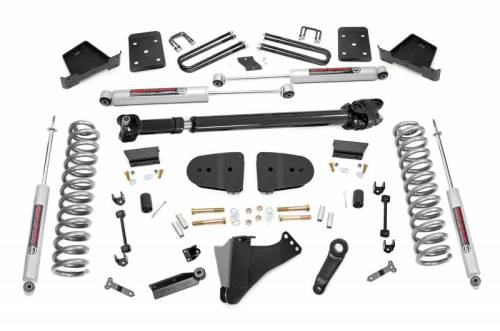 Rough Country - 43731 | Rough Country 6 Inch Lift Kit For Ford F-250/F-350 Super Duty 4WD | 2023-2023 | 3.5 Inch Axle Diameter, No Factory Rear Springs, Front Driveshaft Included, N3 Shocks