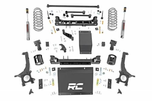 Rough Country - 73830 | Rough Country 6 Inch Lift Kit For Toyota 4 Runner 2/4WD | 2015-2020 | Strut Spacer With Premium N3 Shocks