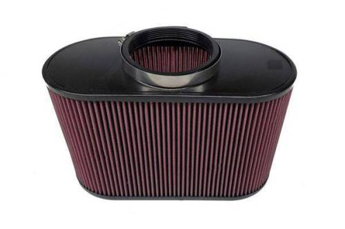 S&B Filters - SBAFO412-NH-R | S&B Filters Air Filter 4x12 Inch Oval - Red Oil