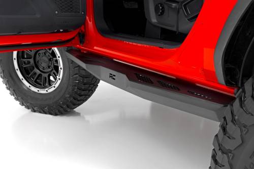 Rough Country - 90804 | Rough Country Heavy Duty Rock Sliders (2021-2024 Bronco 4WD | 2 Door)