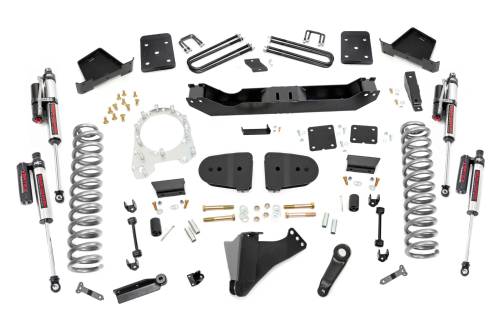 Rough Country - 43850 | Rough Country 6 Inch Lift Kit For Ford F-250/F-350 Super Duty 4WD | 2023-2023 | 3.5 Inch Axle Diameter, With Factory Rear Springs, No Front Driveshaft, Vertex Reservoir Shocks