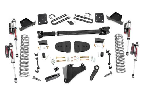 Rough Country - 43851 | Rough Country 6 Inch Lift Kit For Ford F-250/F-350 Super Duty 4WD | 2023-2023 | 3.5 Inch Axle Diameter, With Factory Rear Springs, Front Driveshaft Included, Vertex Reservoir Shocks