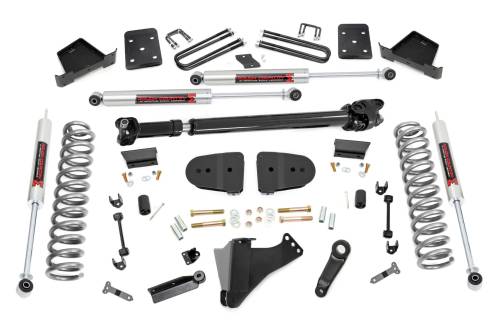 Rough Country - 43841 | Rough Country 6 Inch Lift Kit For Ford F-250/F-350 Super Duty 4WD | 2023-2023 | 3.5 Inch Axle Diameter, With Factory Rear Springs, Front Driveshaft Included, M1 Shocks