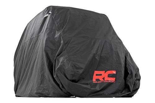 Rough Country - 99046 | Rough Country UTV Storage Cover With Storage Bag | Universal, 4 Door Model