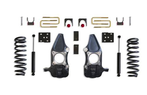 MaxTrac Suspension - KC333235-6 | Complete 3/5 Lowering Kit (2015-2020 Ford F150 2WD/4WD | 3.5 V6 Eco)