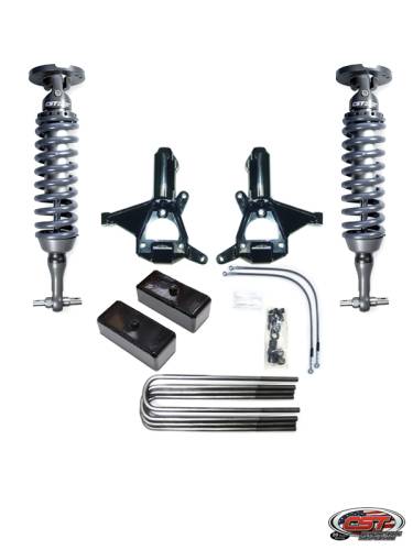 CST Suspension - CSK-G3-1 | CST Suspension 6 Inch Stage 1 Suspension System (2007-2018 Silverado, Sierra 1500 2WD | OE Cast Steel Control Arms)