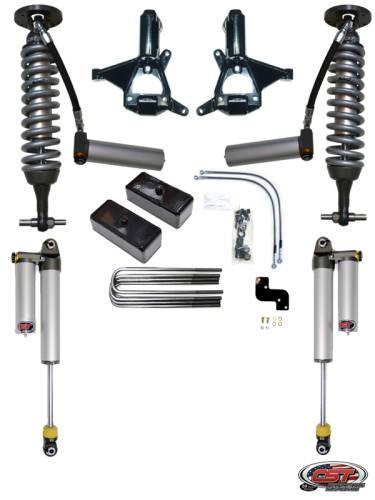 CST Suspension - CSK-G3-6 | CST Suspension 6 Inch Stage 6 Suspension System (2007-2018 Silverado, Sierra 1500 2WD | OE Cast Steel Control Arms)