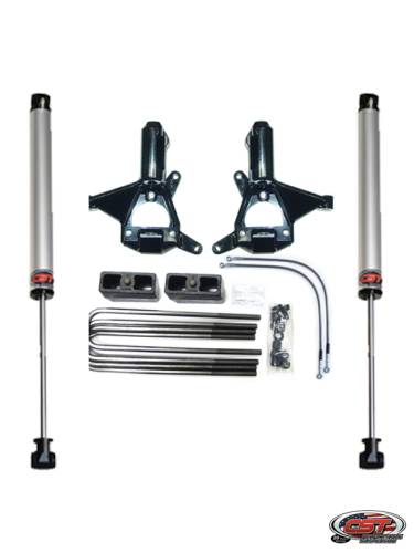 CST Suspension - CSK-G5-2 | CST Suspension 3.5 to 5.5 Inch Spindle Stage 2 Suspension System (2014-2018 Silverado, Sierra 1500 2WD | OE Cast Aluminum or Stamped Steel Control Arms)