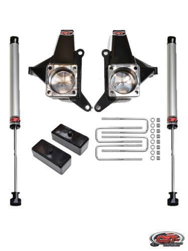 CST Suspension - CSK-G8-2 | CST Suspension 4 Inch Stage 2 Suspension System (2001-2010 Silverado, Sierra 2500 HD, 3500 HD 2WD)