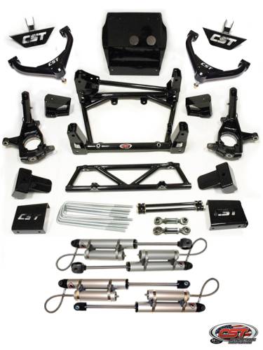 CST Suspension - CSK-G15-6 | CST Suspension 6 to 8 Inch Stage 6 Suspension System (2011-2019 Silverado, Sierra 2500 HD, 3500 HD 2WD/4WD)