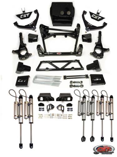 CST Suspension - CSK-G15-8 | CST Suspension 6 to 8 Inch Stage 8 Suspension System (2011-2019 Silverado, Sierra 2500 HD, 3500 HD 2WD/4WD)