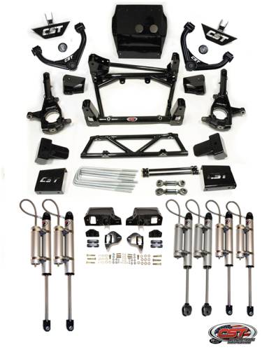 CST Suspension - CSK-G15-8BJ | CST Suspension 6 to 8 Inch Stage 8 Suspension System with Ball Joint Upper Control Arms (2011-2019 Silverado, Sierra 2500 HD, 3500 HD 2WD/4WD)