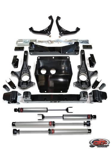 CST Suspension - CSK-G18-4 | CST Suspension 4 to 6 Inch Stage 4 High Clearance Suspension System (2011-2019 Silverado, Sierra 2500 HD, 3500 HD 2WD/4WD)