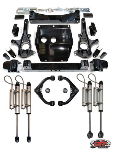 CST Suspension - CSK-G18-6BJ | CST Suspension 4 to 6 Inch Stage 6 High Clearance Suspension System with Ball Joint Upper Control Arms  (2011-2019 Silverado, Sierra 2500 HD, 3500 HD 2WD/4WD)