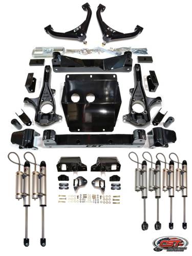 CST Suspension - CSK-G18-8BJ | CST Suspension 4 to 6 Inch Stage 8 High Clearance Suspension System with Ball Joint Upper Control Arms (2011-2019 Silverado, Sierra 2500 HD, 3500 HD 2WD/4WD)