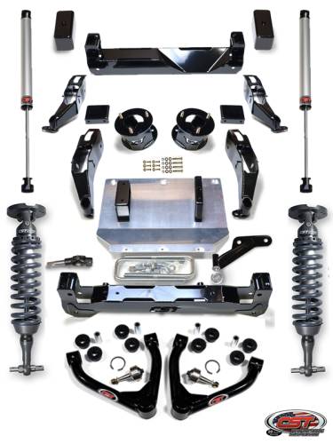 CST Suspension - CSK-G19-4 | CST Suspension 4.5 Inch Stage 4 Suspension System (2014-2018 Silverado, Sierra 1500 2WD/4WD | OE Cast Steel Control Arms)