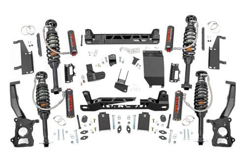 Rough Country - 41500 | Rough Country 5 Inch Lift Kit For Ford Bronco 4WD | 2021-2023 | Vertex Coilovers