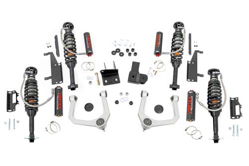 Rough Country - 51527 | Rough Country 3.5 Inch Lift Kit For Ford Bronco 4WD | 2021-2024 | Vertex Coilovers