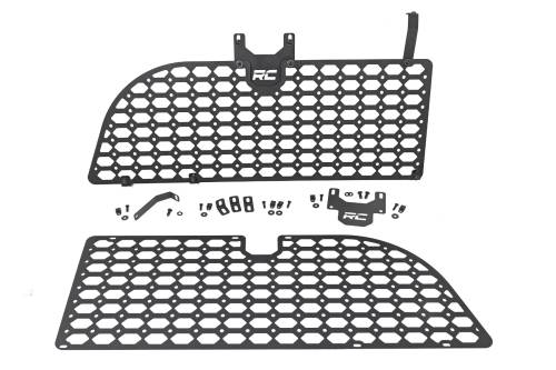 Rough Country - 51128 | Rough Country Molle Panel Kit Side Window For 2 Door Ford Bronco 4WD | 2021-2023