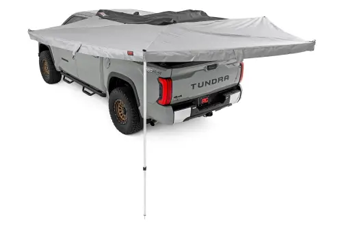 Rough Country - 99047 | Rough Country Bed Rack / Roof Mount 270 Degree Awning | Driver Side, Universal