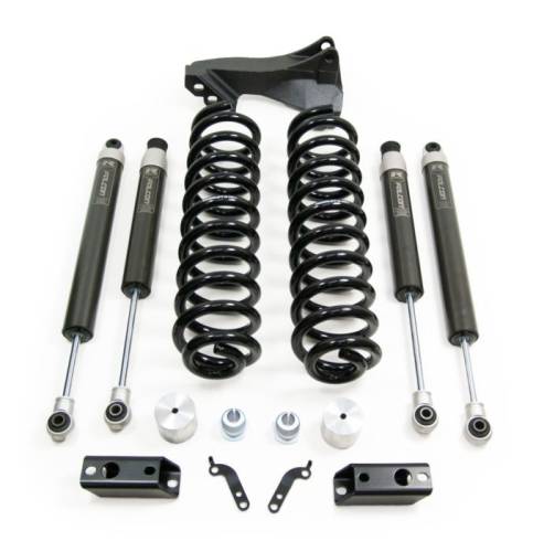 ReadyLIFT Suspensions - 46-20253 | ReadyLift 2.5 Inch Coil Spring Leveling Kit with Falcon 1.1 Shocks (2020-2024 F250, F350, F450 Super Duty | Diesel)