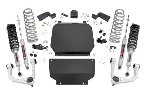 Rough Country - 70331 | Rough Country 3.5 Inch Lift Kit For Toyota Tundra 4WD | 2022-2023 | N3 Struts, Premium N3 Shocks