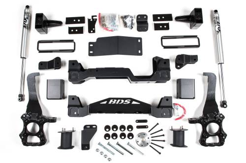 BDS Suspension - BDS1532F | BDS Suspension 6" Lift Kit With Fox Shocks For Ford F-150 4WD | 2015-2020