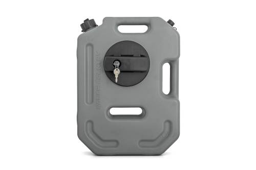 Rough Country - 99062A | Rough Country Flat Fluid Containers with Lockable Mount | 10 Liter | Gray