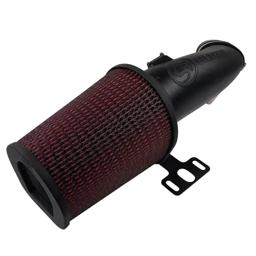 S&B Filters - 75-6001 | S&B Filters Open Air Intake (2017-2019 F250,  F350 Super Duty V8-6.7L Powerstroke) Cotton Cleanable Red