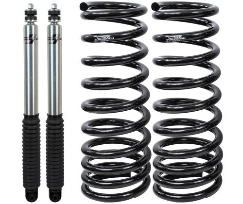 Carli Suspension - CS-DLEVEL-03-D | Carli Suspension Signature Series 2.0" IFP 3.0" Lift Front Shocks Leveling System For Ram 2500/3500 4WD | 2003-2009 | Diesel