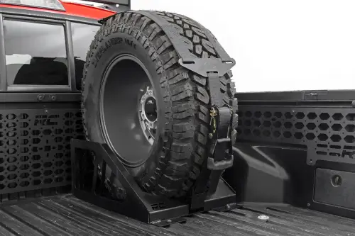 Rough Country - 99073 | Rough Country Bed Mount Spare Tire Carrier | Universal